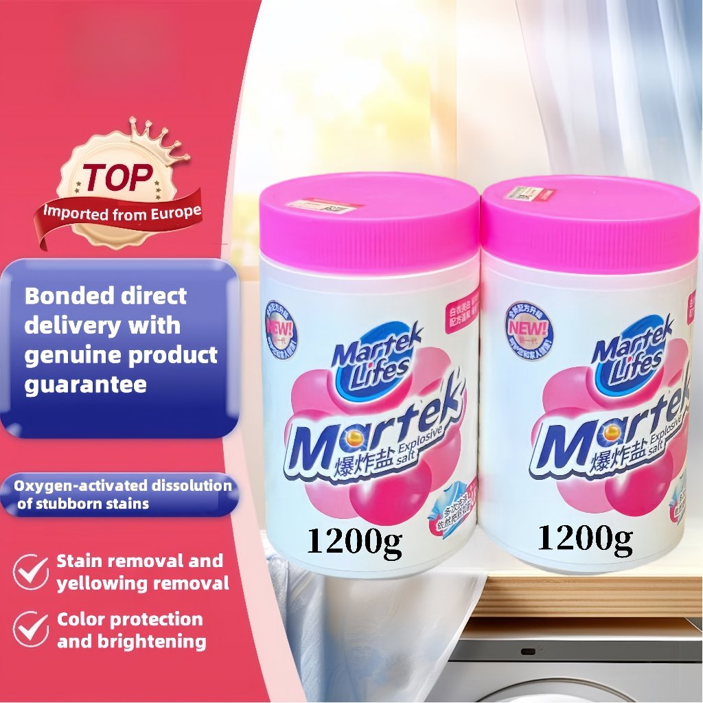 Mertek Oxi Action Stain Remover Powder 1200g Colored White Clothes ...
