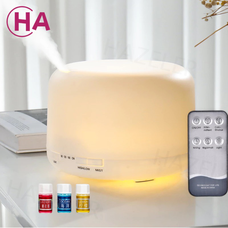 500ml 7Led humidifier with essential oil diffuser aromatherapy air ...