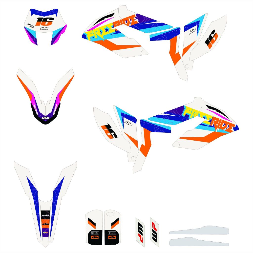 KTM 250F FREERIDE ( 2018 - 2020 ) & FREERIDE E-XC ( 2018 - 2022 ...