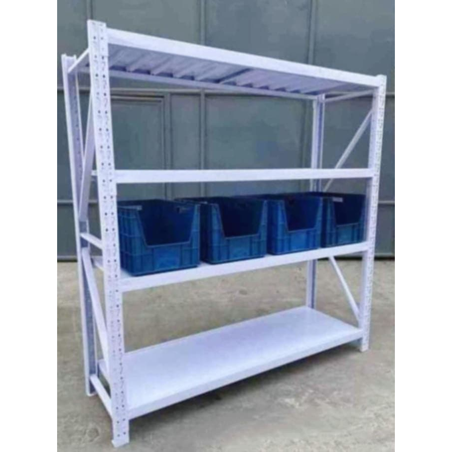 Heavy Duty Full Metal Storage Rack (4 Layers) | Shopee Philippines