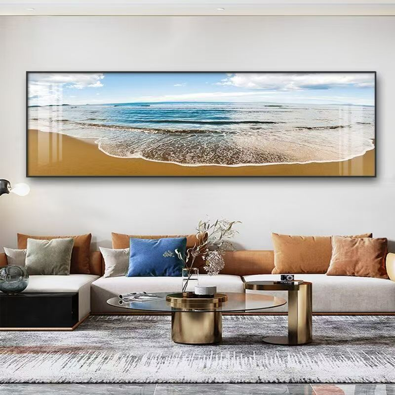 Nordic New Styles Horizontal Mural Landscape Painting Home Decoration ...