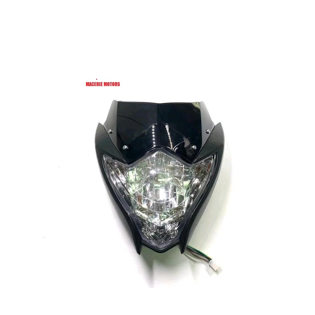RAIDER 150 REBORN HEAD LIGHT ASSY WITH COWLING TP RACING | Shopee ...