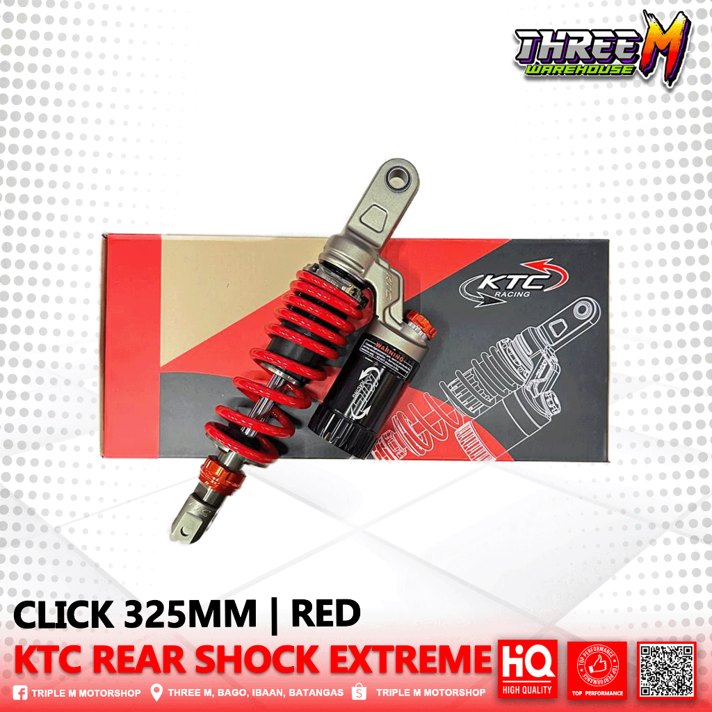 KTC REAR SHOCK EXTREME FOR CLICK 325MM | Shopee Philippines