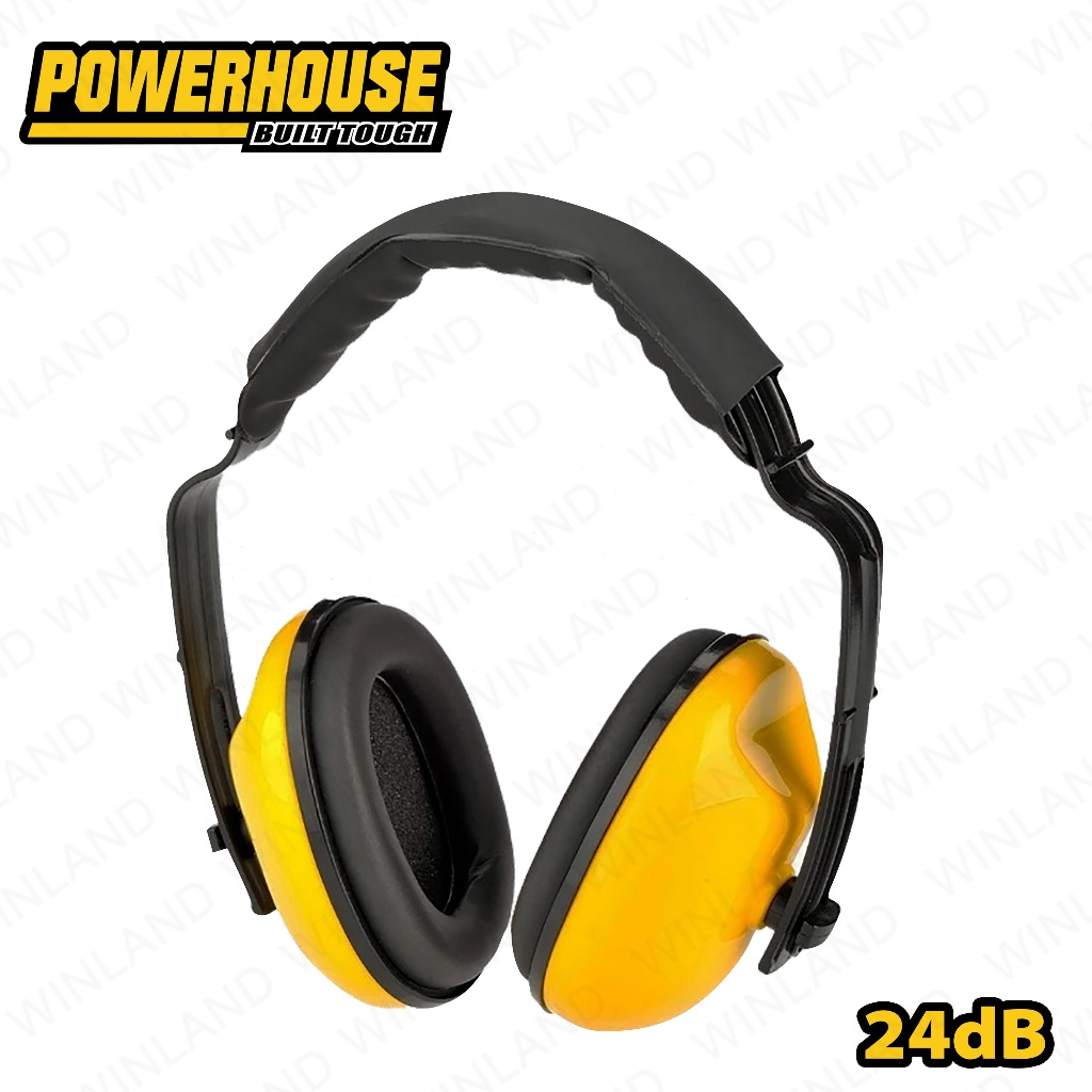 Powerhouse by Winland Soundproof Earmuffs 24dB Hearing Sound Protector ...