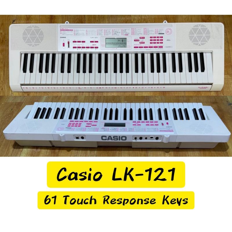 LK-121 ( 61 Touch Response) Japan Surplus Keyboard Piano | Shopee ...
