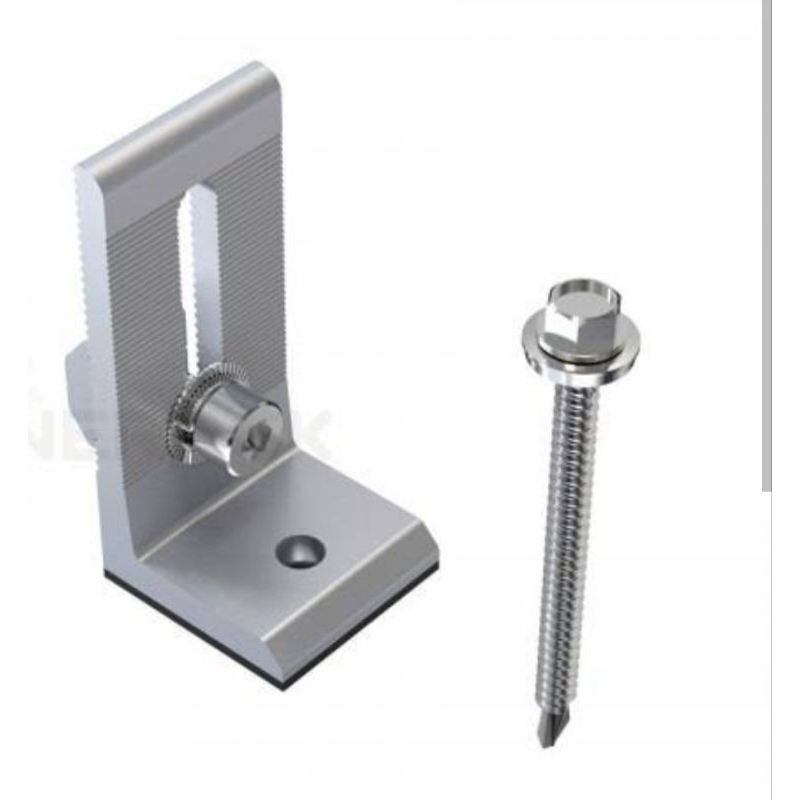 L foot for solar mounting rails enerack brand | Shopee Philippines