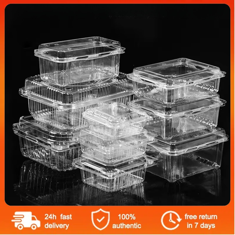 in stock Clear Clamshell Food Container - C306 - Square Box Cakes ...