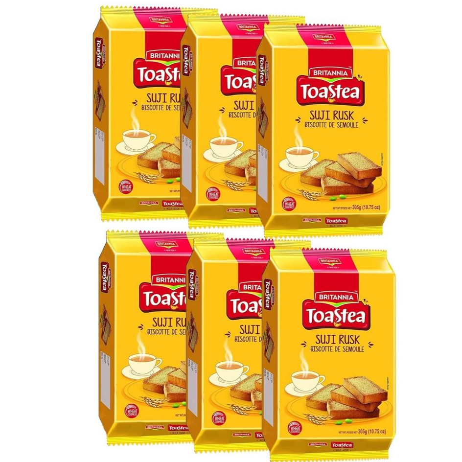 Britannia Toastea Suji rusk 305grams | Shopee Philippines