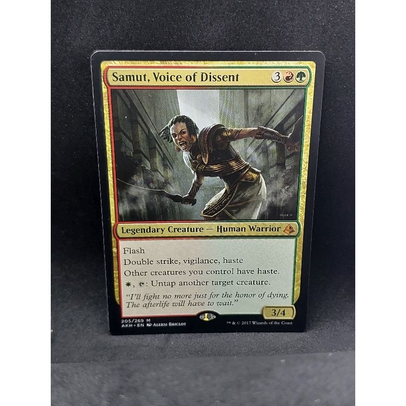 Samut, Voice of Dissent from Amonkhet 205 Mythic Non-Foil 2017 English ...