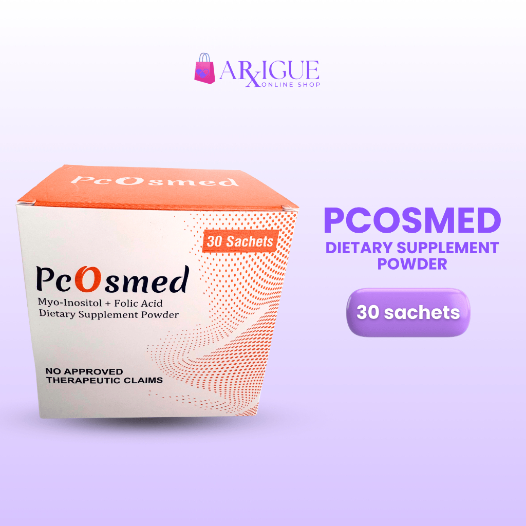 PCOSMED (Myo-inositol+folic acid) Dietary supplement powder | Shopee ...