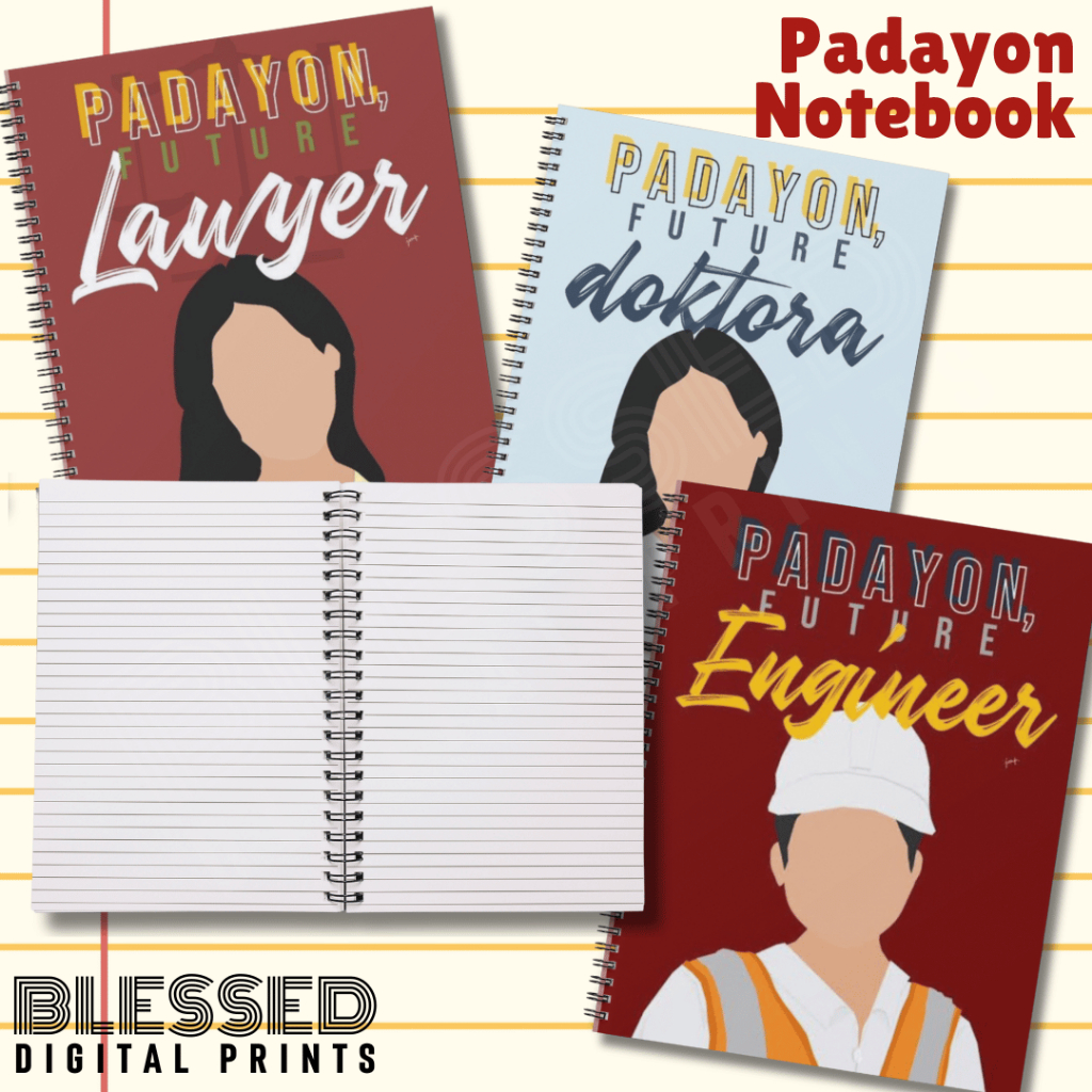 PADAYON NOTEBOOK FUTURE PROFESSION CAREER NOTEBOOK | Shopee Philippines