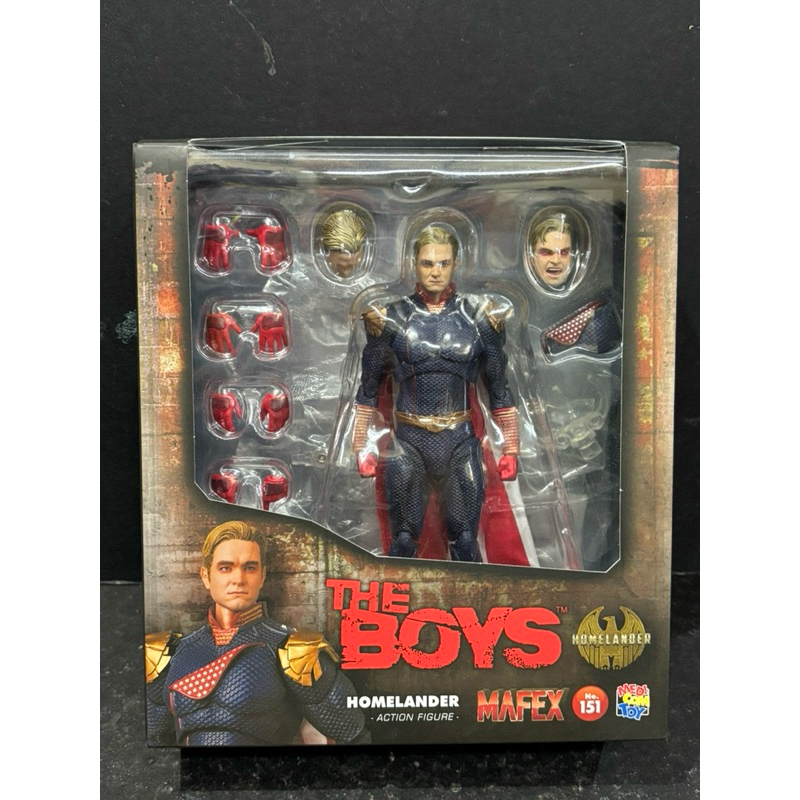 Mafex Toys The Boys - Homelander Figure | Shopee Philippines