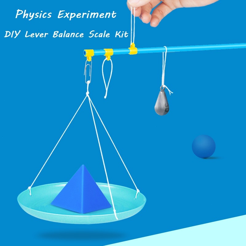 DIY Lever Balance Scale Kit | STEM Physics Experiment Handmade Material ...
