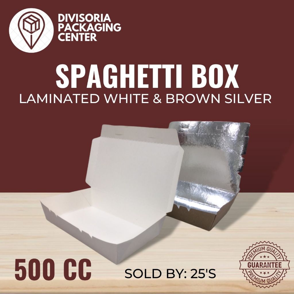 (25pcs) 500cc Spaghetti Meal Box / Solo Lunch Takeout box/ Eco-Friendly ...