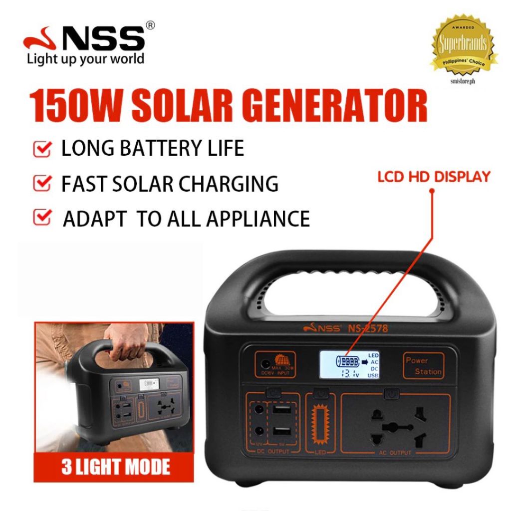 power station 220v 150w power station multi-function portable big ...
