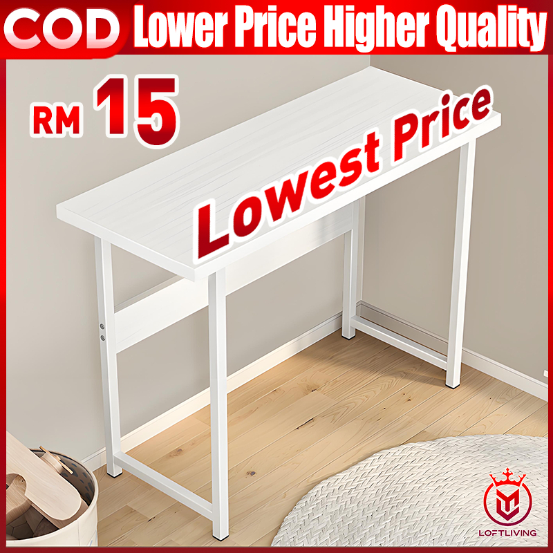 Study Table 2 layer Computer Table 3 Colors Minimalism 80/100/120CM ...