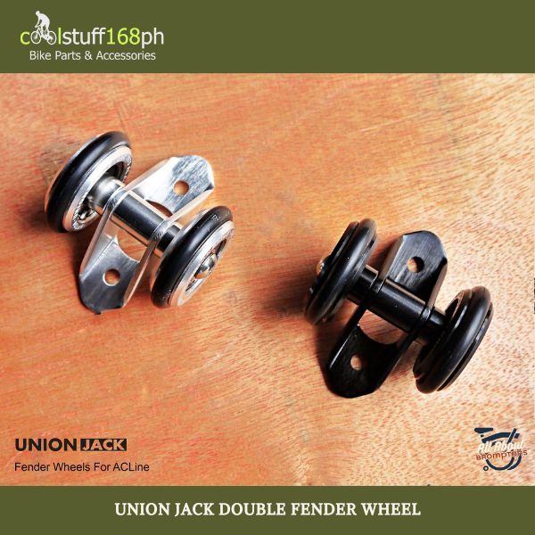 Cs168ph UNION JACK Double Fender Wheels for Brompton Bicycle Parts ...