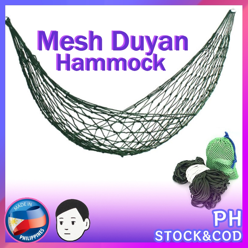 Sleeping Hammock Portable Outdoor Rope Cradle Hammock Duyan Camping ...