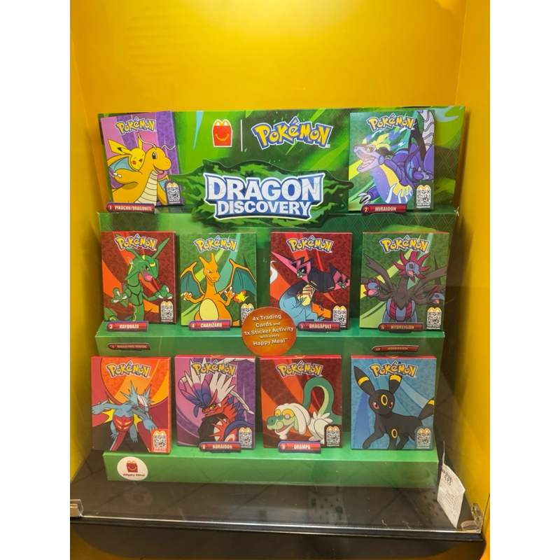 2025 McDonalds Pokemon Trading Cards Game (Pokemon Dragon Discovery TCG)  Pokemon Happy Meal | Shopee Philippines
