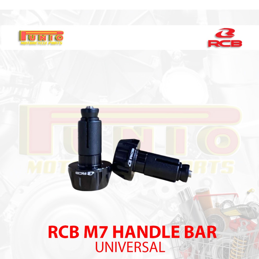NEW! RCB Handle Bar End Balancer M7 Universal Motorcycle Parts | Shopee ...