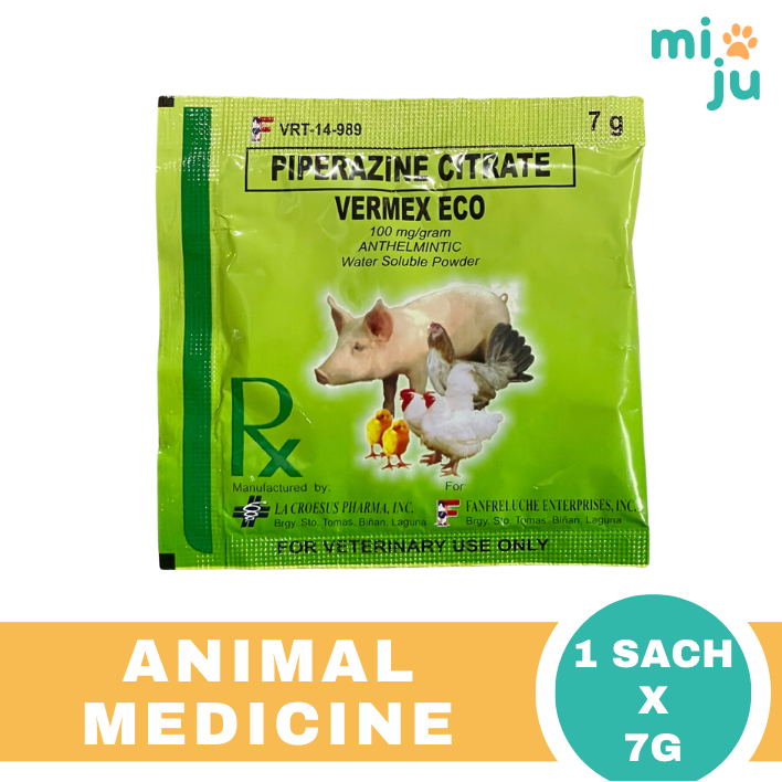 Vermex Eco (1 Sachet x 7g) - For Animal Use | Shopee Philippines