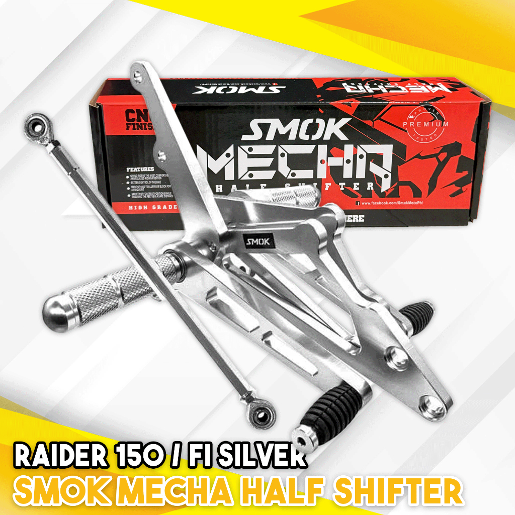 SMOK HALF SHIFTER FOR RAIDER 150 CARB/FI AND SNIPER 150/155 | Shopee ...