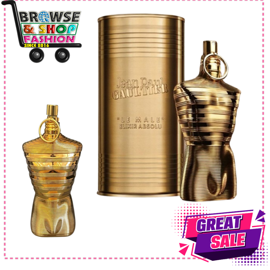 Premium JPG Le Male Elixir Absolu 125ml | Shopee Philippines