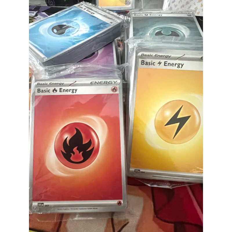 Lot Of Pokemon Packs Pokemon TCG Energy Cards Lot Of 25 - Choose Your Type!  Near Mint Condition, Sword & Shield Era Bulk Pokemon Energy Cards
