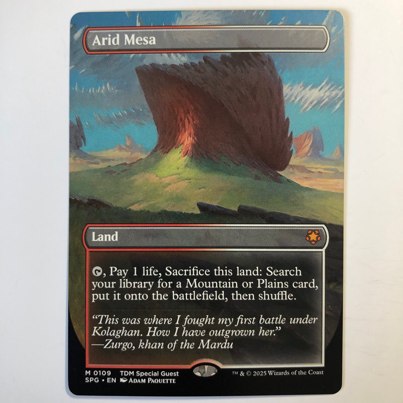 Playtest Card - Arid Mesa (SPG) | Shopee Philippines