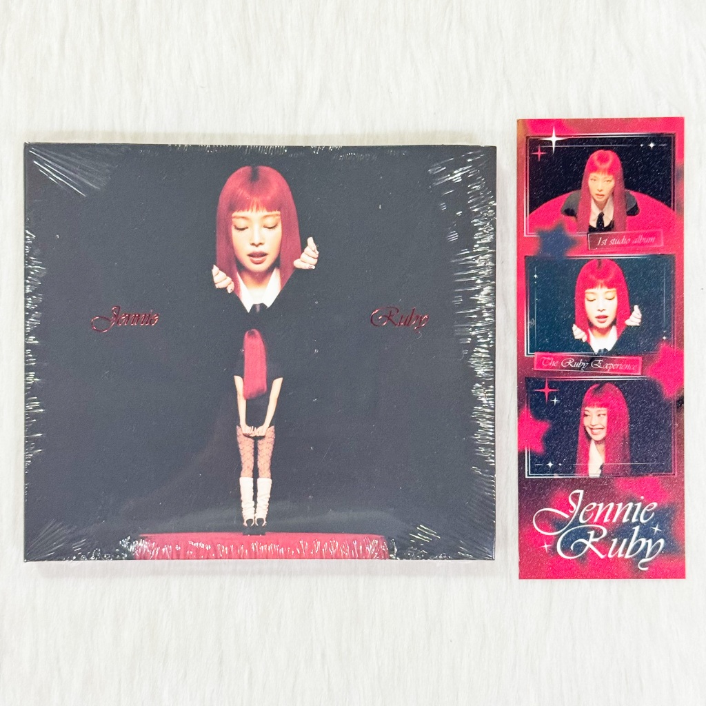 BLACKPINK Jennie Ruby Digipack Solo Single Album with Photocards ...
