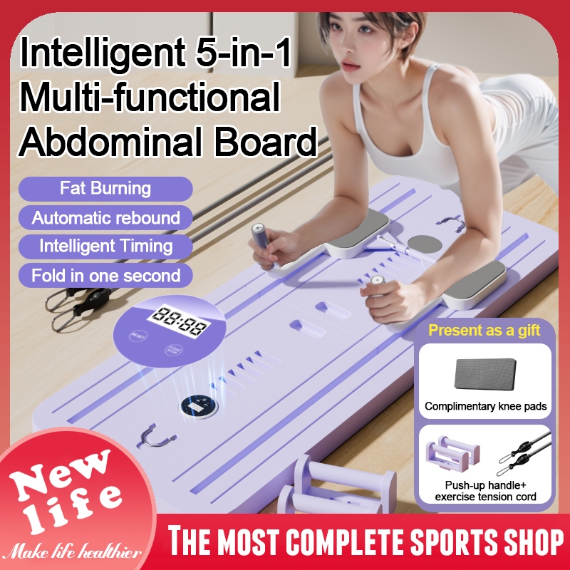 Abdominal Fitness Equipment Multi-Function Folding Sit-Up and Waist ...