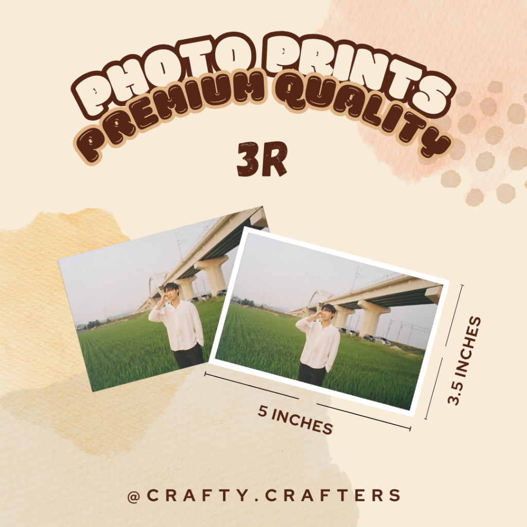 3R Size Premium Quality Photo Printing Service [1 DAY PROCESS] | Shopee ...
