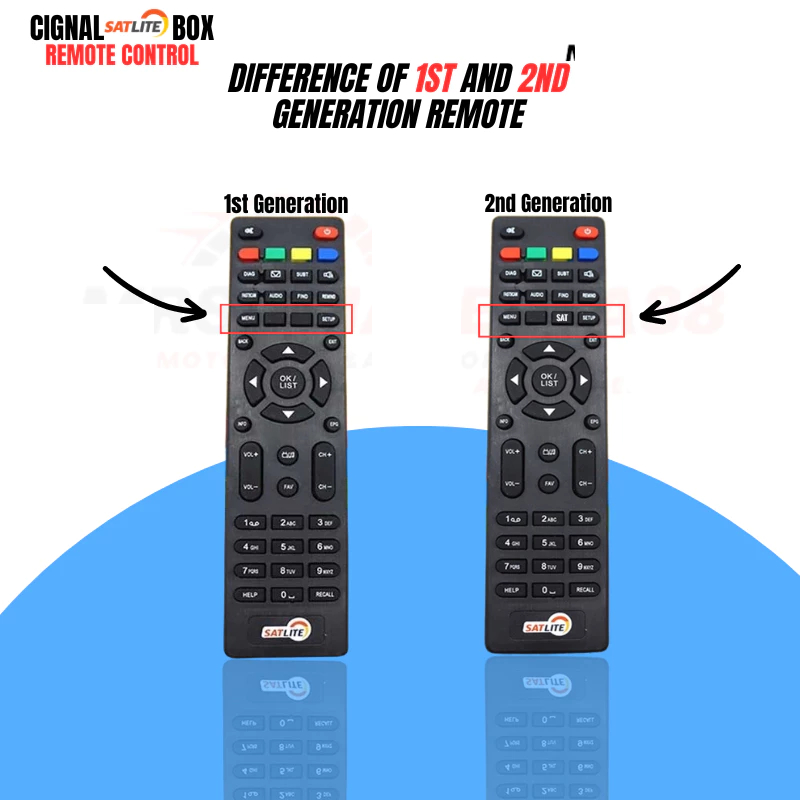 huayu CIGNAL SATLITE REMOTE CONTROL FIRST GENERATION DIGITAL/RECEIVERS ...
