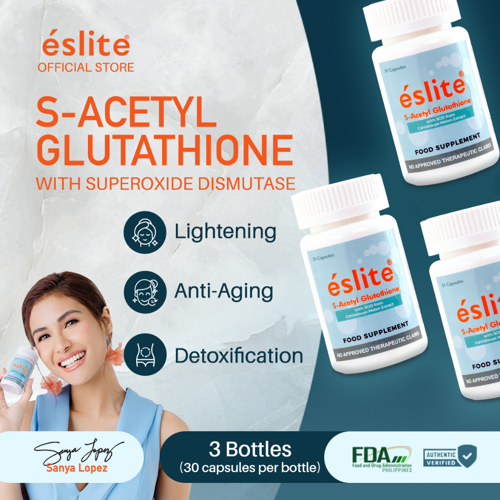 OFFICIAL] Eslite S-Acetyl Glutathione 3 Bottles