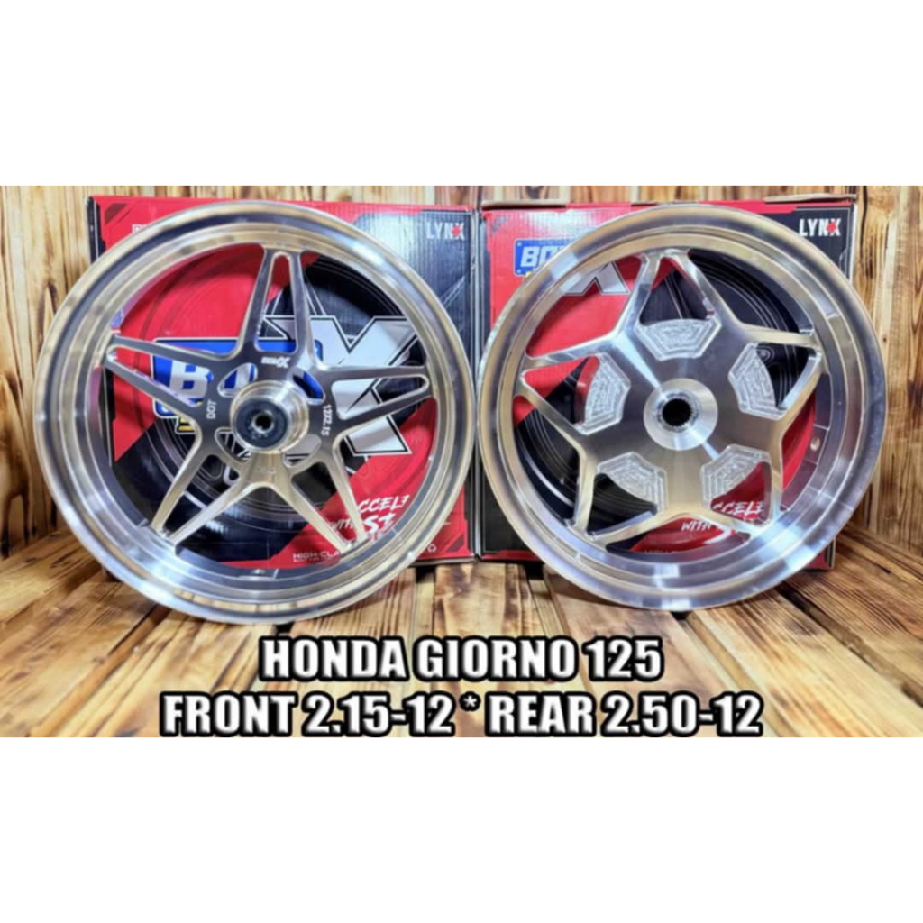 bom X rangsit mags/rim for honda giorno PLUG AND PLAY | Shopee Philippines