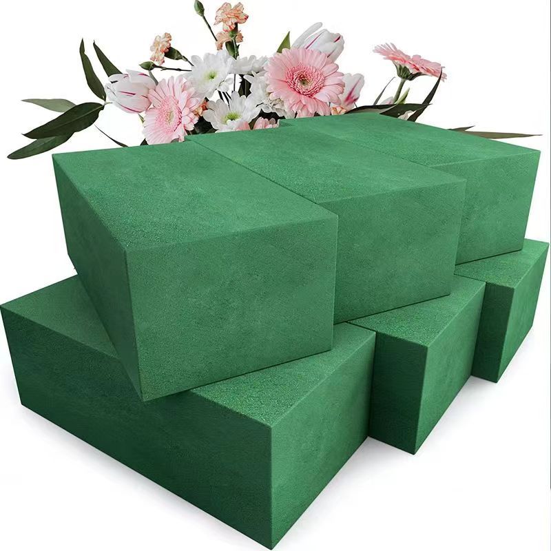 Foral foam Wet & Dry Floral Foam Block Green Foam Bricks for Flower ...