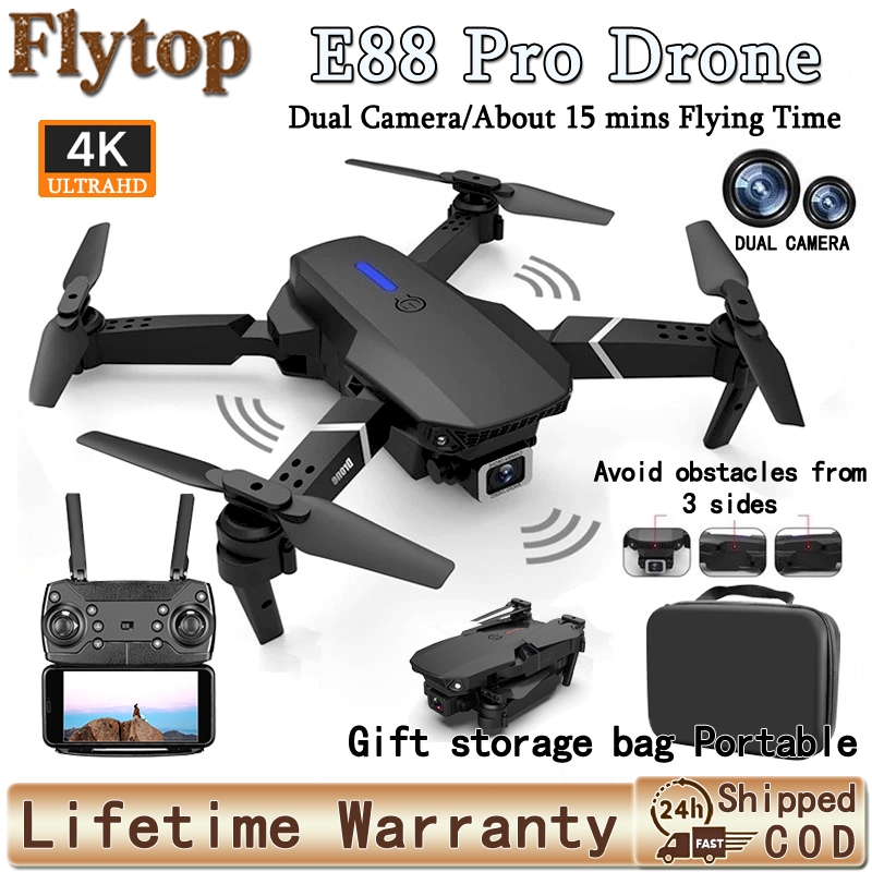 Multi-function e88 Pro Drone 4K HD dual camera With Camera Record Video ...