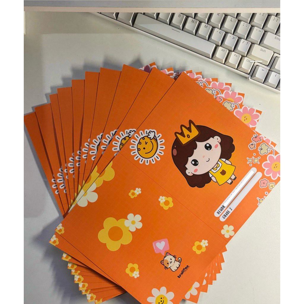 PERSONALIZED NOTEBOOK STICKER COVER | Shopee Philippines