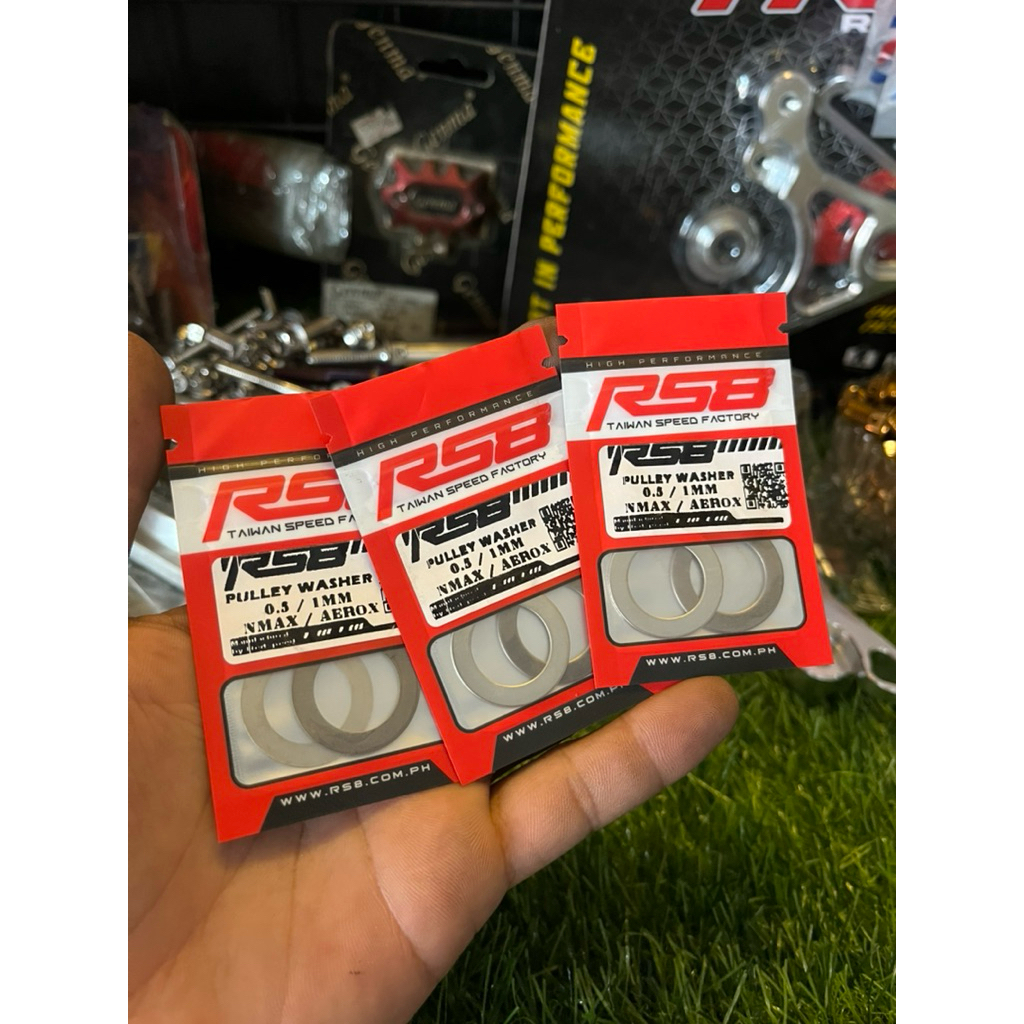 RS8 Pulley Washer NMAX AEROX MIO .5mm/1mm | Shopee Philippines