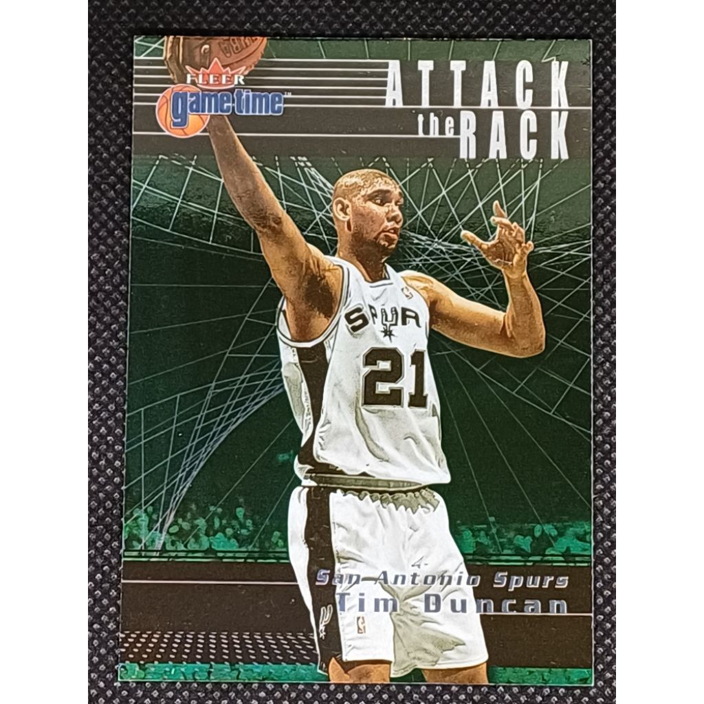 Fleer Gametime Attack The Rack Tim Duncan! | Shopee Philippines