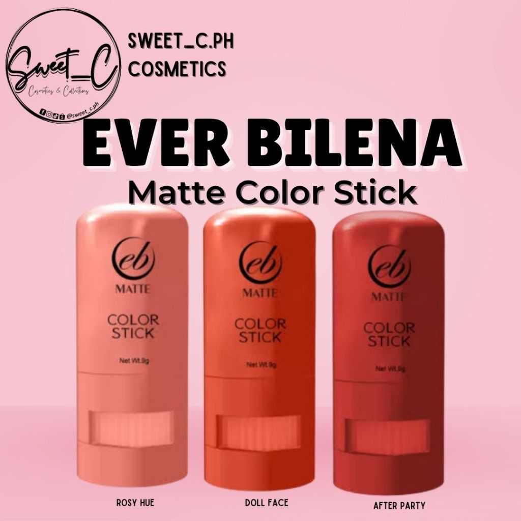 EB EVER BILENA MATTE COLOR STICK (sealed) | Shopee Philippines