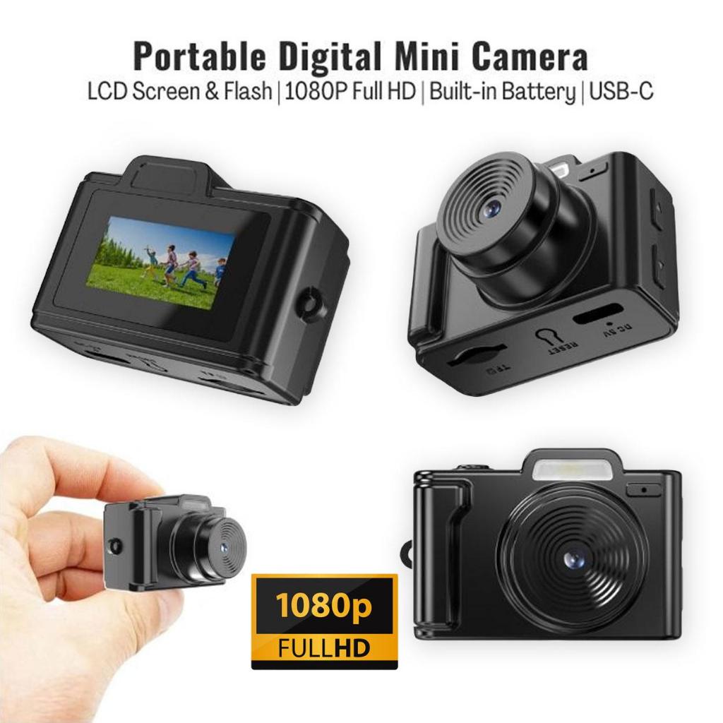 Digital Camera 1080P HD For Photography Video Camcorder Rechargeable ...