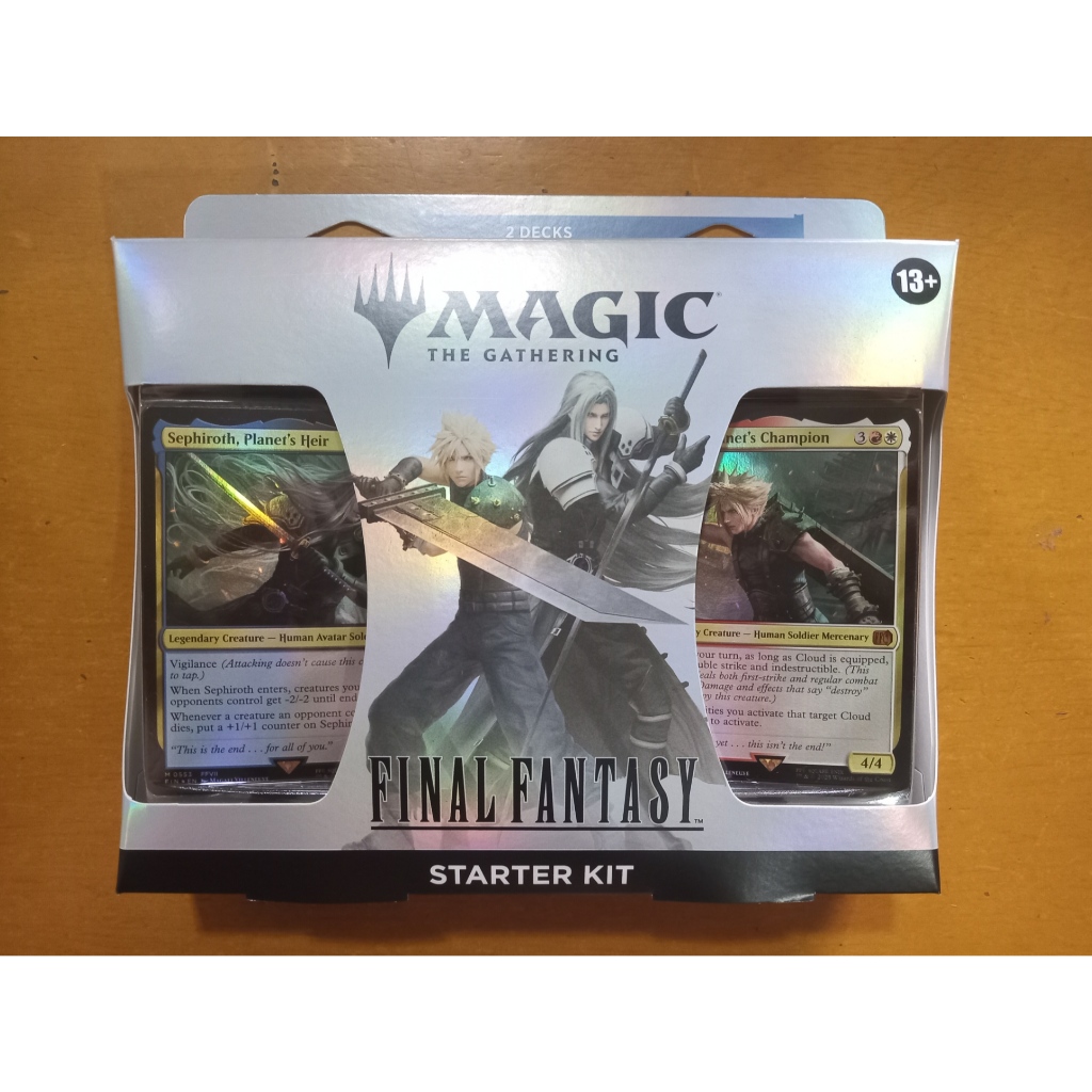 MTG Starter Kit Final Fantasy FIN Deck Magic: the Gathering Sealed | Shopee  Philippines