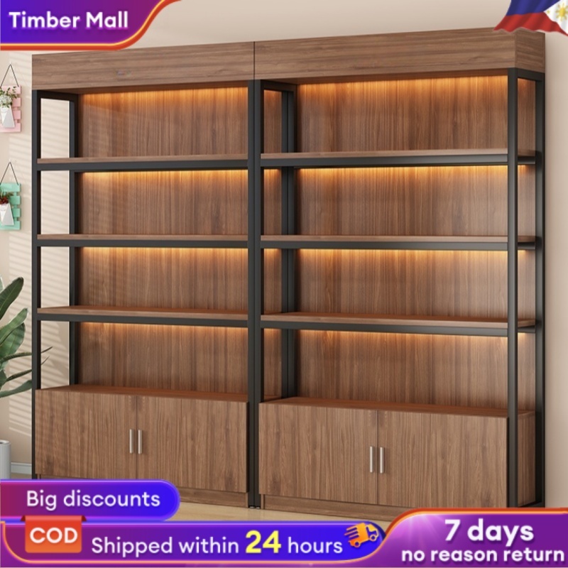 Metal Rack 4 LayerSteel Rack Supermarket Shelf Display Cabinet with ...