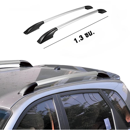 Roof Rail Black or Silver Universal use for many Brands of CAR, SUV ...