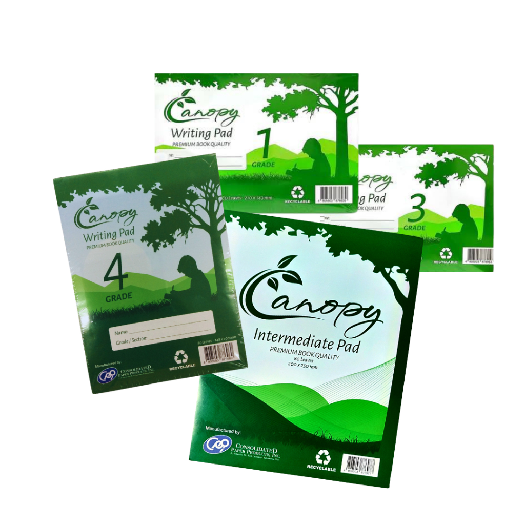 1Pad Canopy Writing Pad Intermediate Pad Paper No Margin White 80 ...