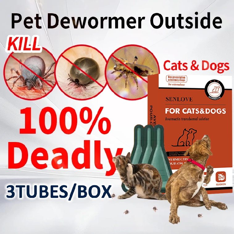 SENLOVE Tick and Flea for Dog Anti Tick Garapata Flea Pulgas Lice Kuto ...