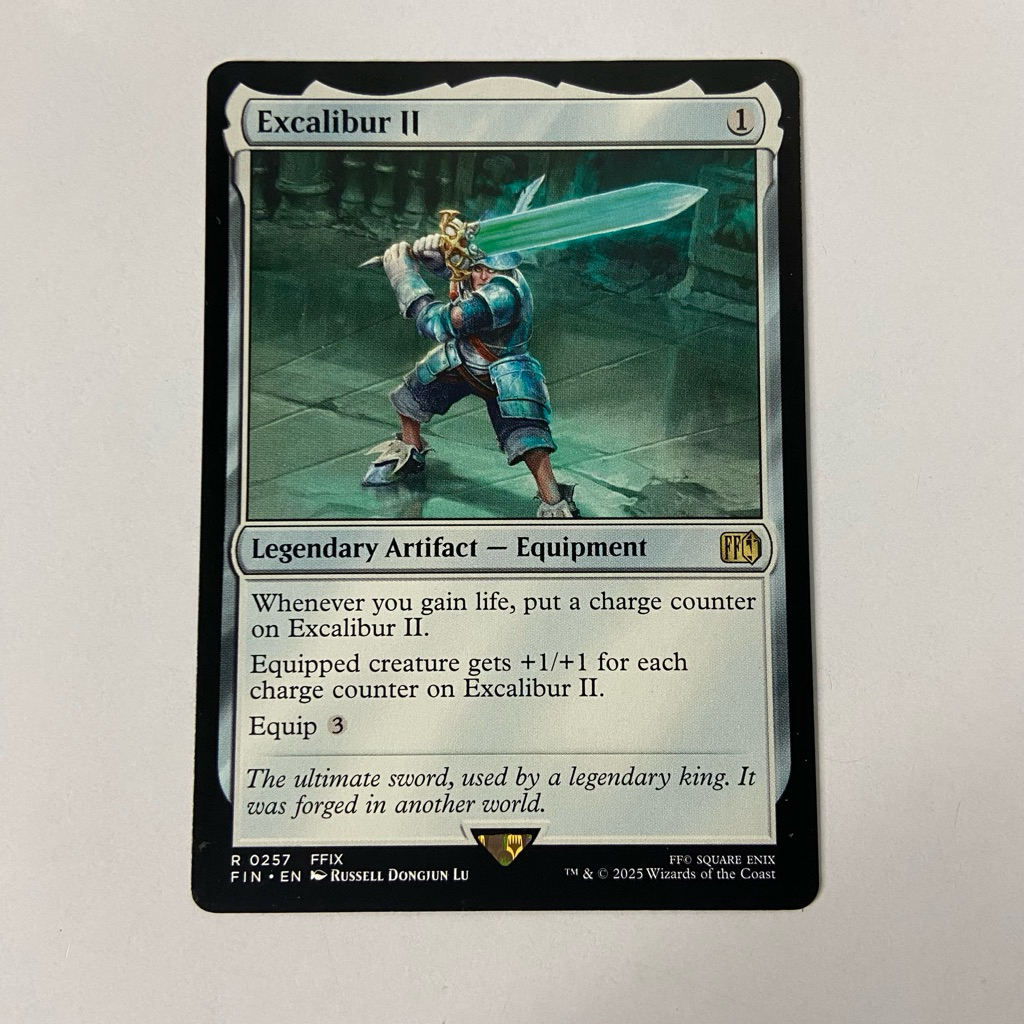 FIN EXCALIBUR II THE MASAMUNE THE REGALIA GENJI GLOVE FINAL FANTASY MTG |  Shopee Philippines