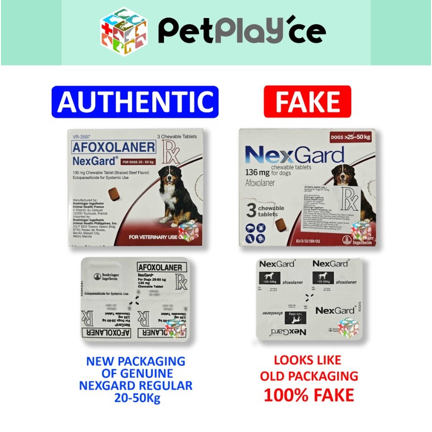 Nexgard Regular Anti Tick & Flea with Free Sticker for DOGS by BI ...