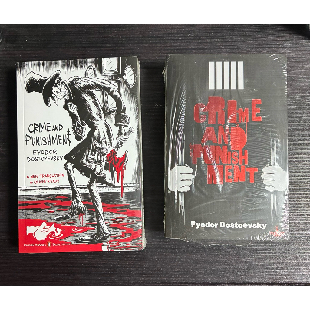 CRIME AND PUNISHMENT by FYODOR DOSTOYEVSKY (TRADE PAPERBACK/WITH OWN ...